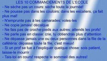 10  comendement a respecter