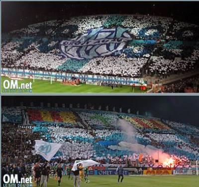 voici un beau stade  decoration marseillaise